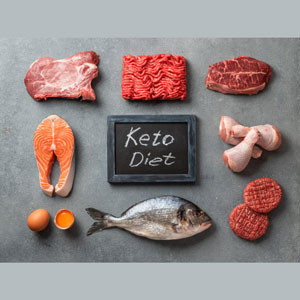 Row ingredients mostly used in Ketogenic diet