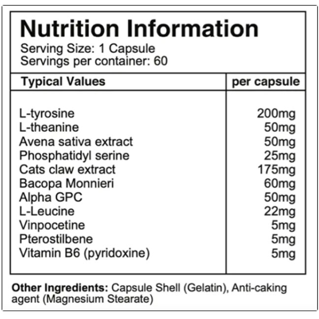Nutritional Information
