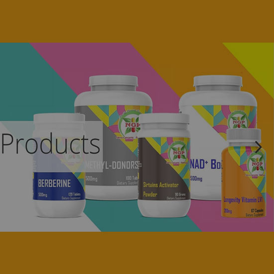 supplement containers on a abstract bacrkground